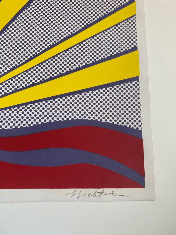 Roy lichtenstein sunrise