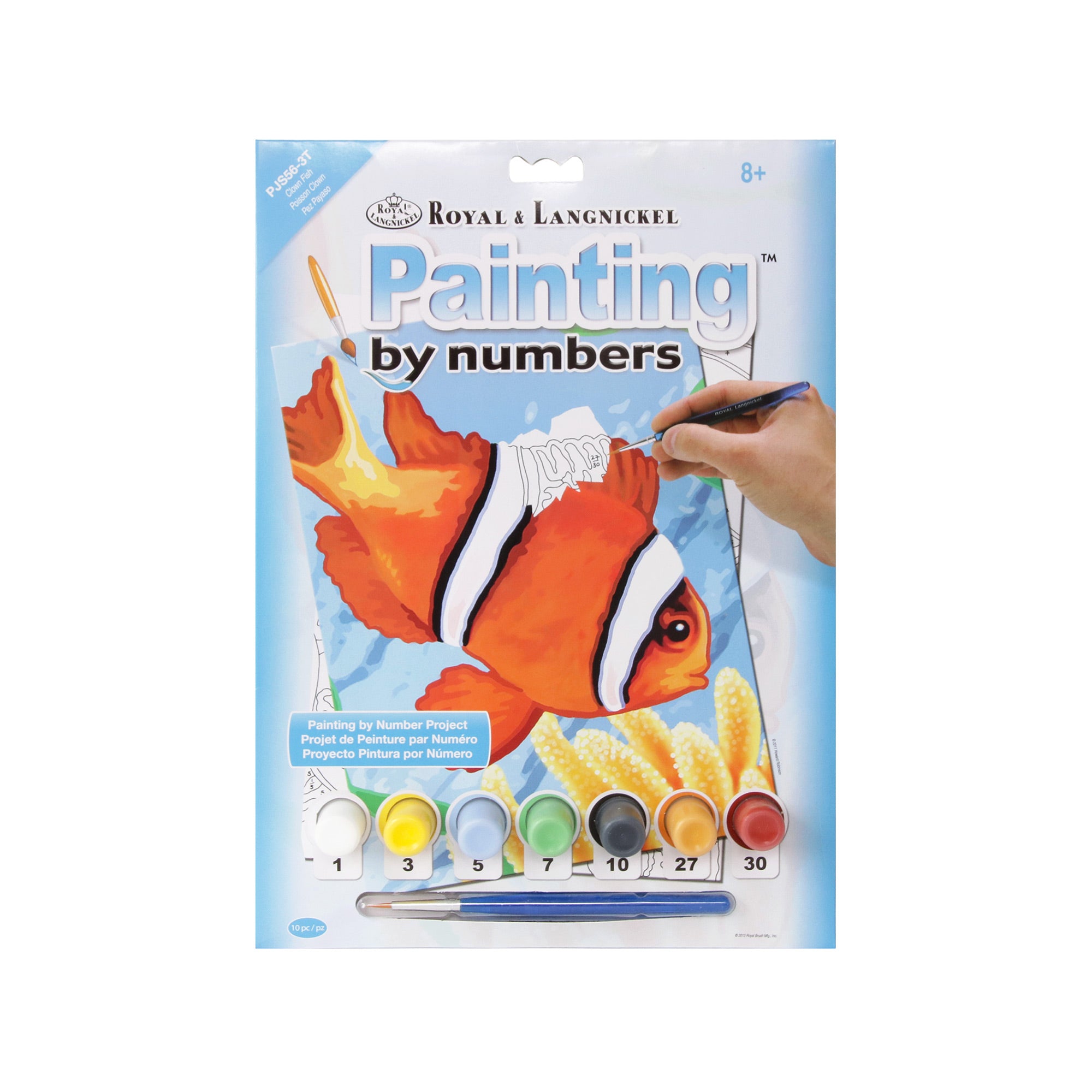 Painting by numbers â clown fish