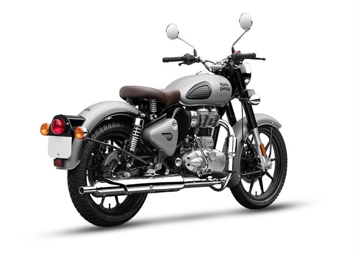 New royal enfield classic gunmetal grey