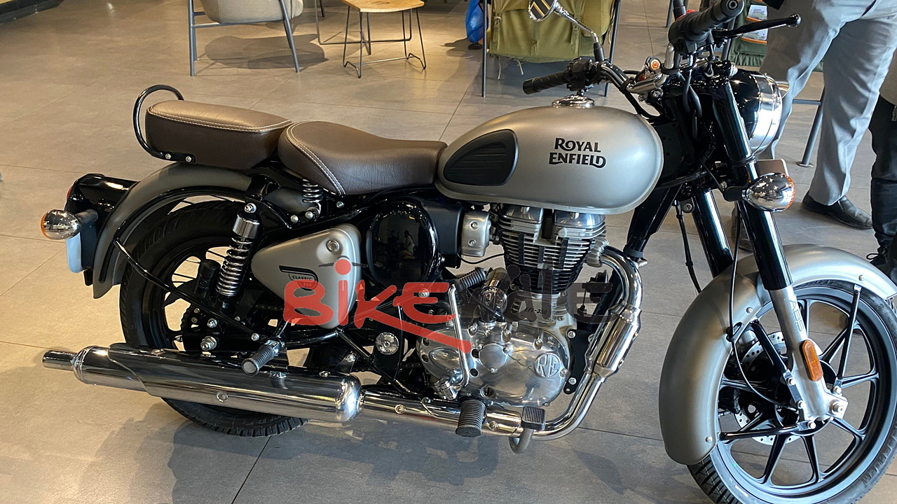 New royal enfield classic gunmetal grey spotted price leaked