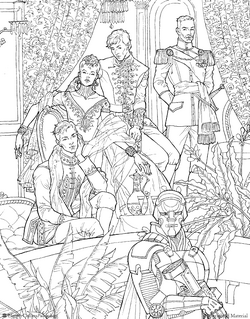 Red queen the official coloring book red queen wiki