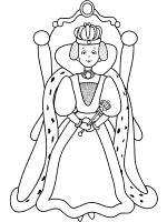 Medieval and royalty coloring pages and printable activities