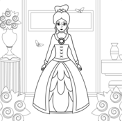 Royal family coloring pages free coloring pages