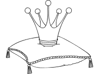 Medieval and royalty coloring pages and printable activities