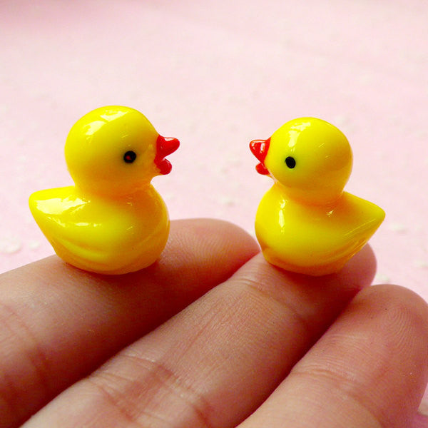 D rubber duck cabochon mm yellow pcs cute animal kawaii jewe miniaturesweet kawaii resin crafts decoden cabochons supplies jewelry making