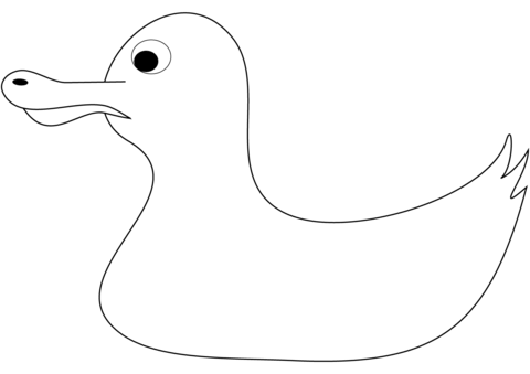 Rubber duck coloring page free printable coloring pages