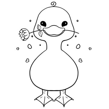 Duck outline images â browse photos vectors and video