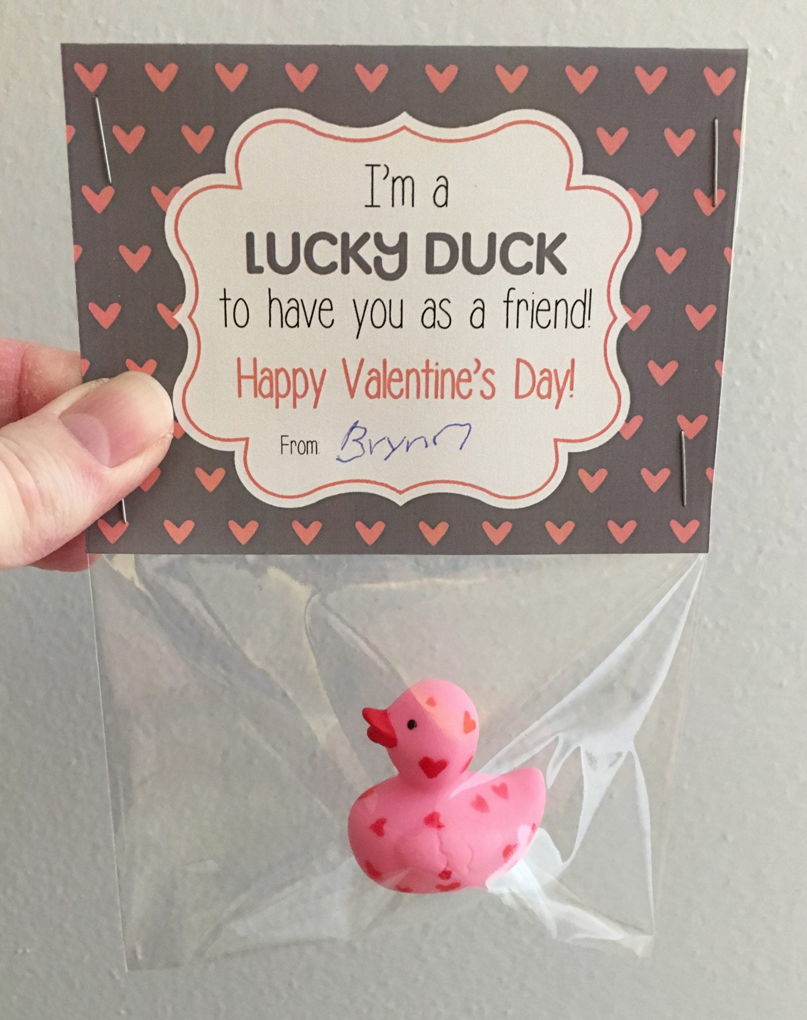 An easy diy valentine plus free printable