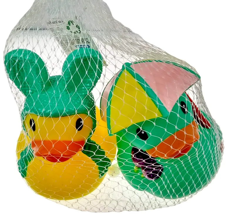 Infantino ducks easter bunny rubber duckies fun time tulips umbrella teal ducky