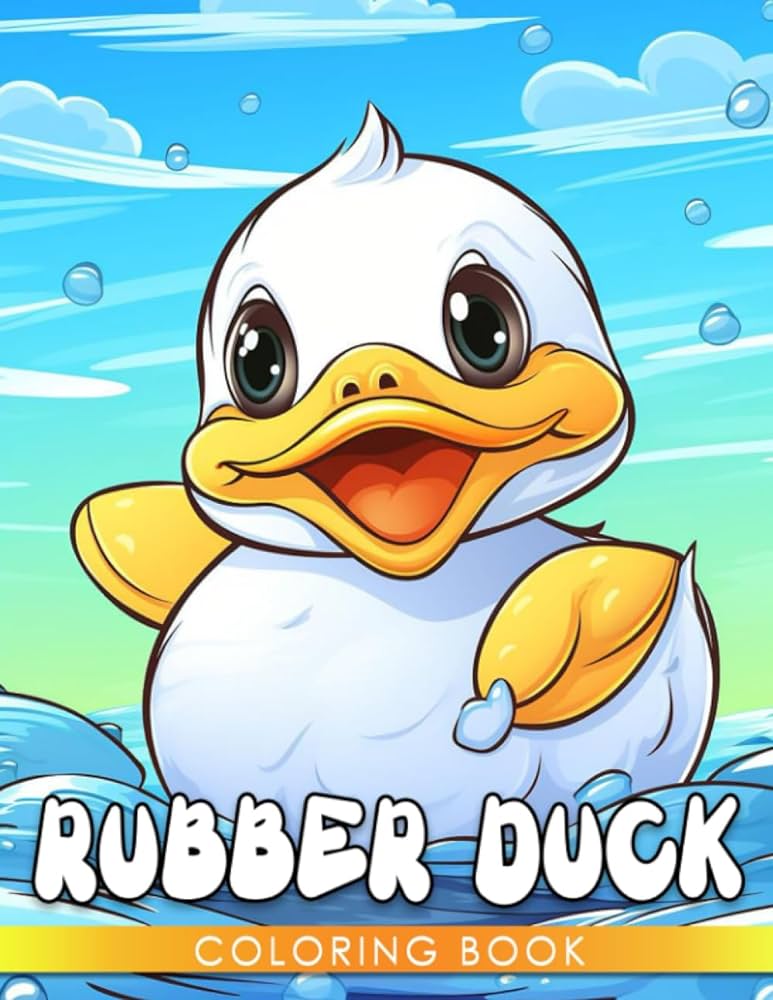 Rubber duck coloring book preserving our planet coloring pages for teens adults to have fun and relax ideal gift for special occasions carr owain books