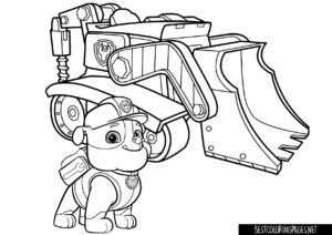 Paw patrol coloring pages