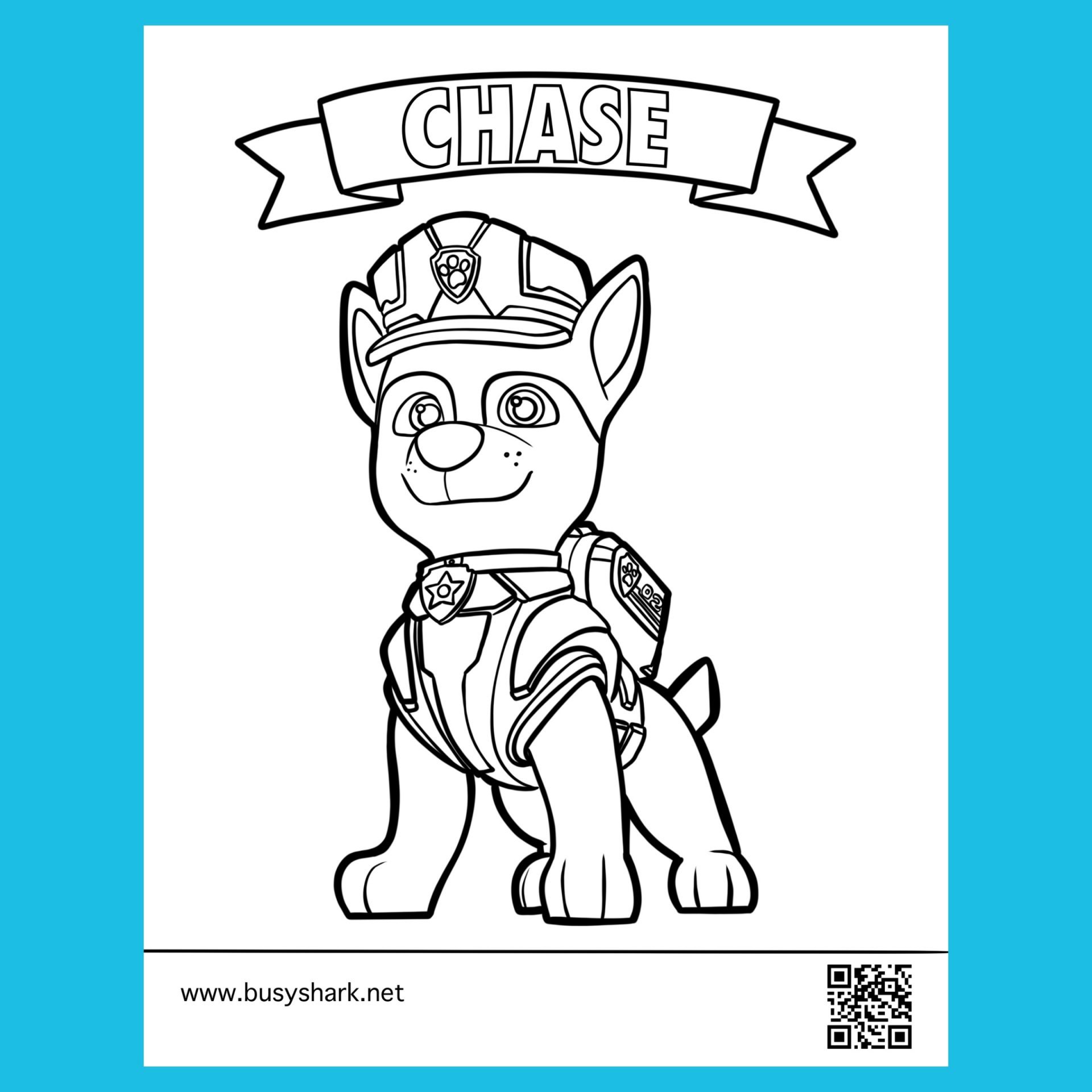 Paw patrol coloring pages