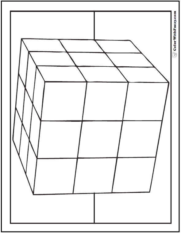 Shape coloring pages â digital pdf squares circles triangles