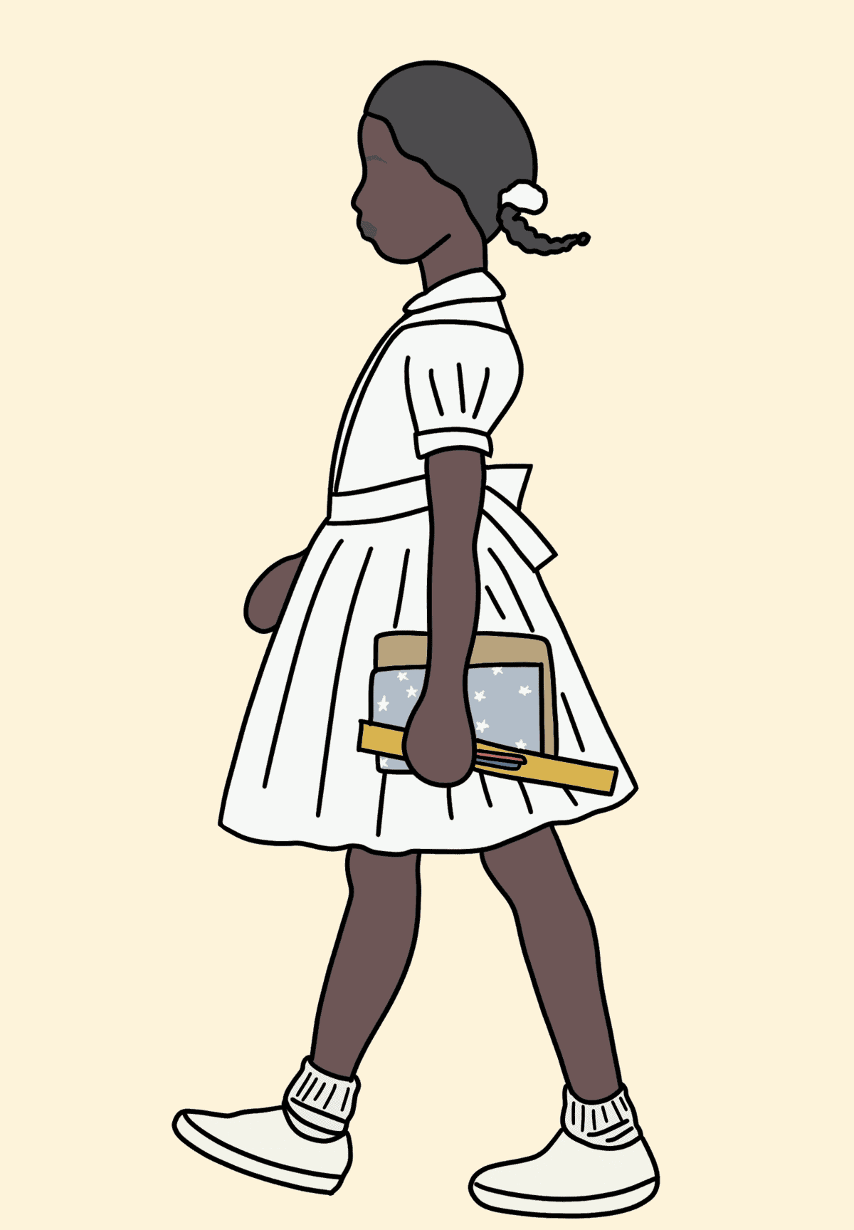 Ruby bridges digital print