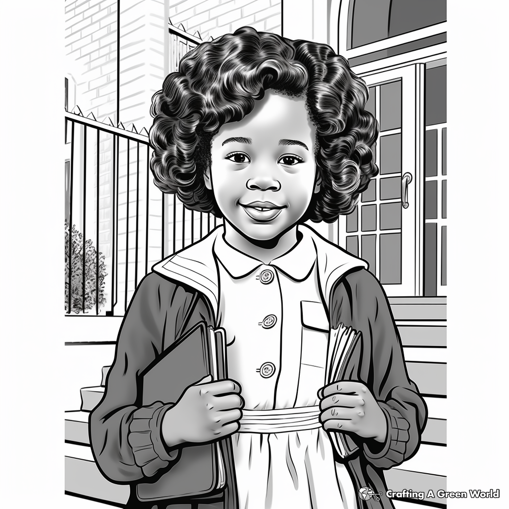 Black history month coloring pages