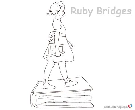 Ruby bridegs coloring pages