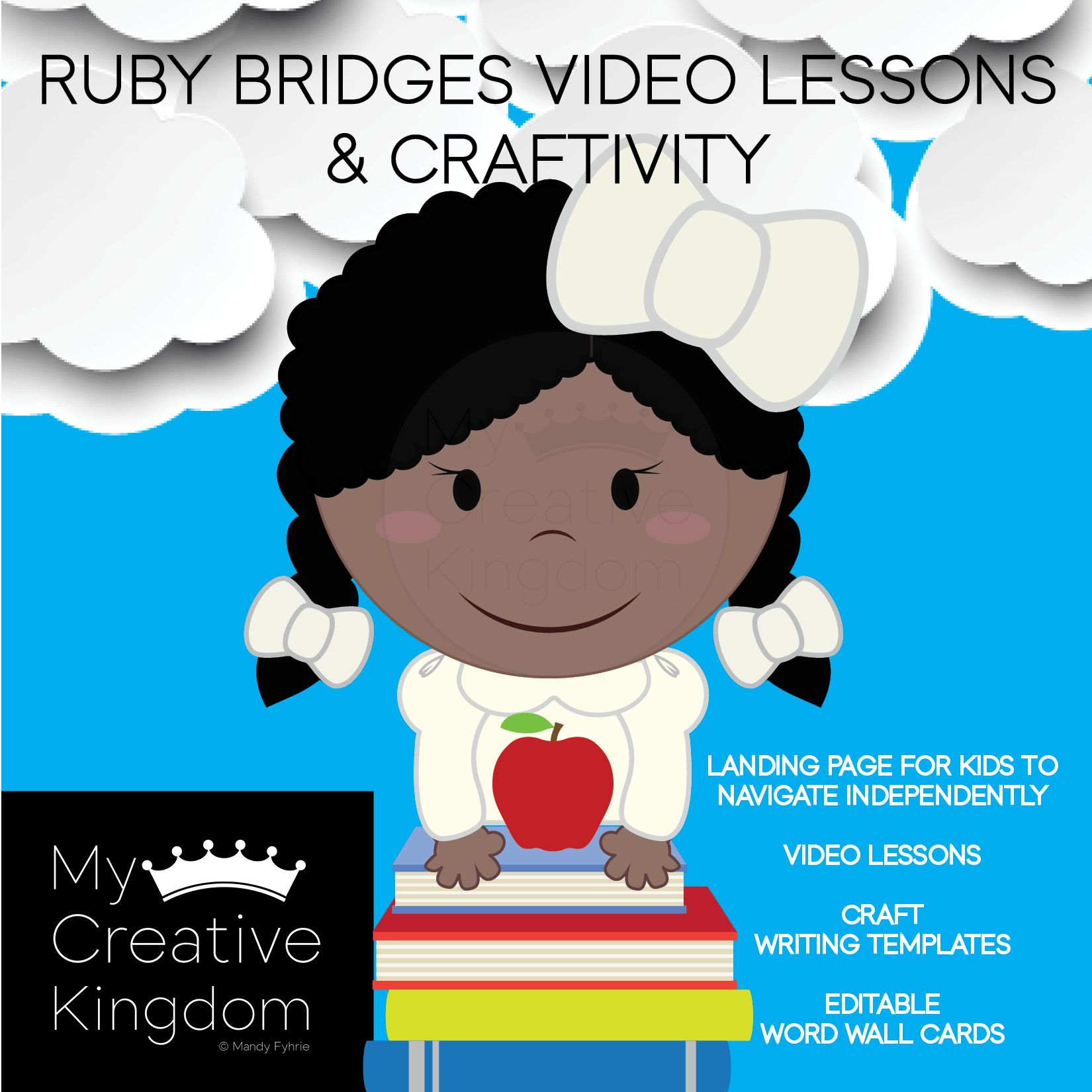 Ruby bridges black history craftivity lesson videos for distance learning