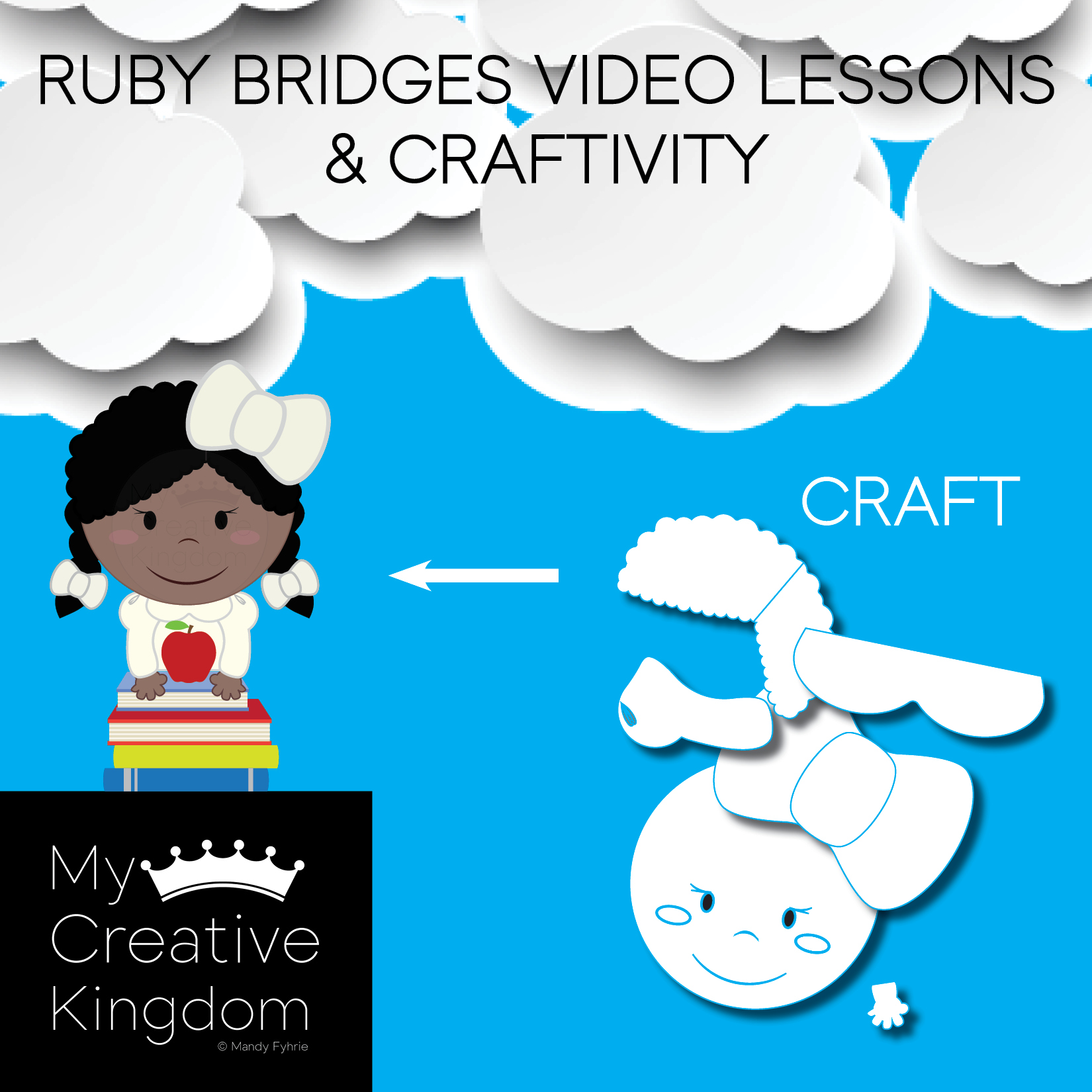 Ruby bridges black history craftivity lesson videos for distance learning