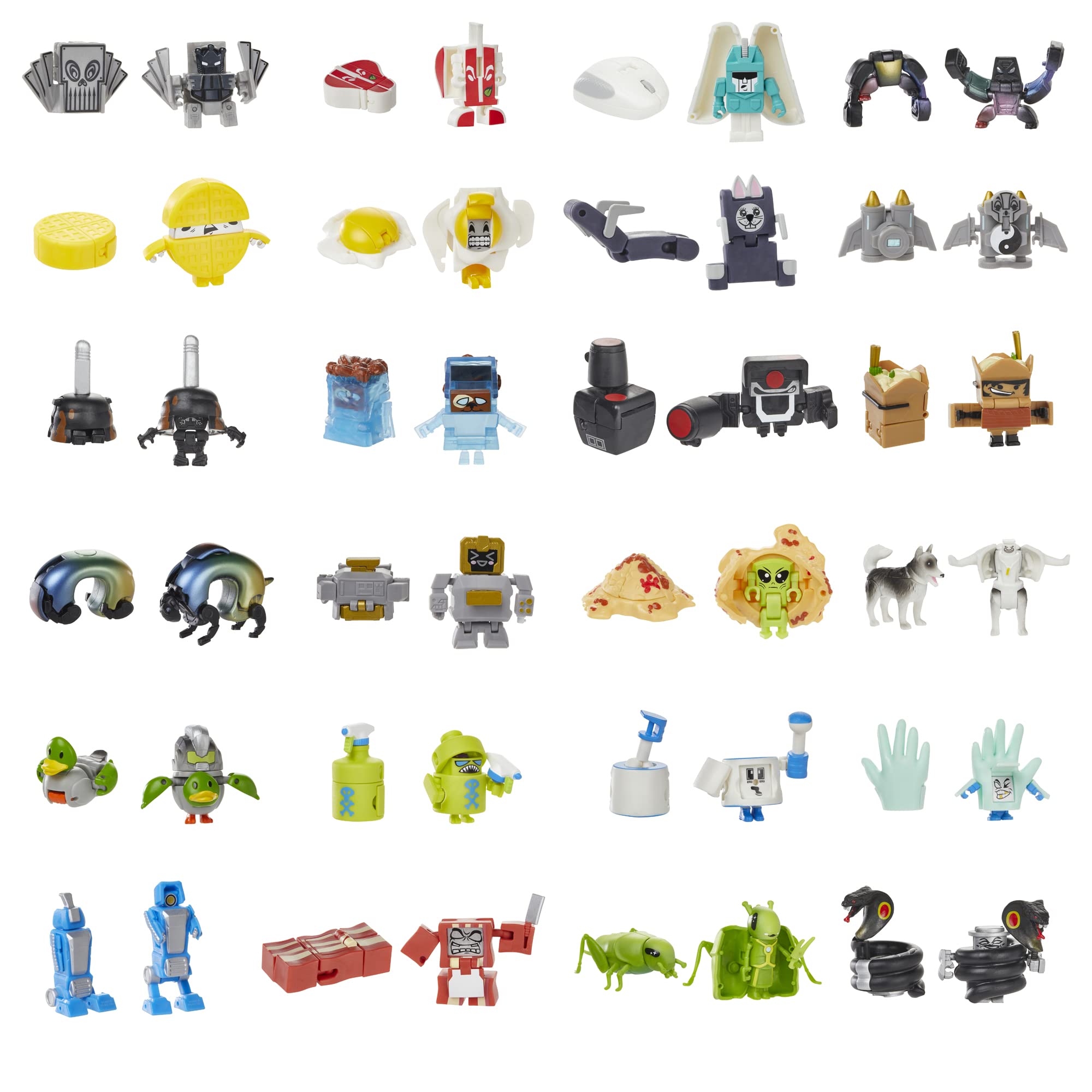 Transformers toys botbots ruckus rally series collectible singles multipack