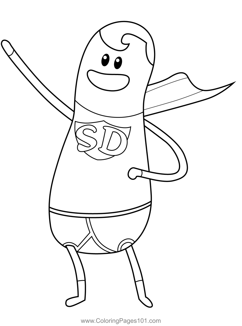 Super dumb dumb ways to die coloring page for kids