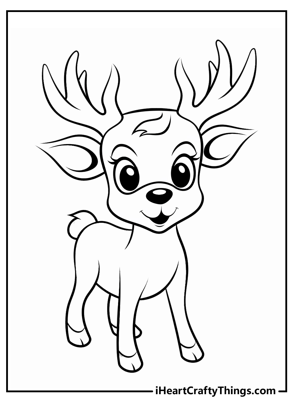 Rudolph coloring pages free printables