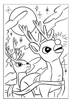 Get creative and relax with rudolph the red