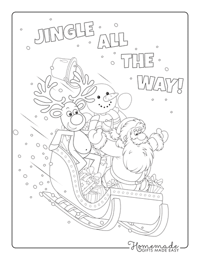 Best santa coloring pages for kids adults free printable pdfs