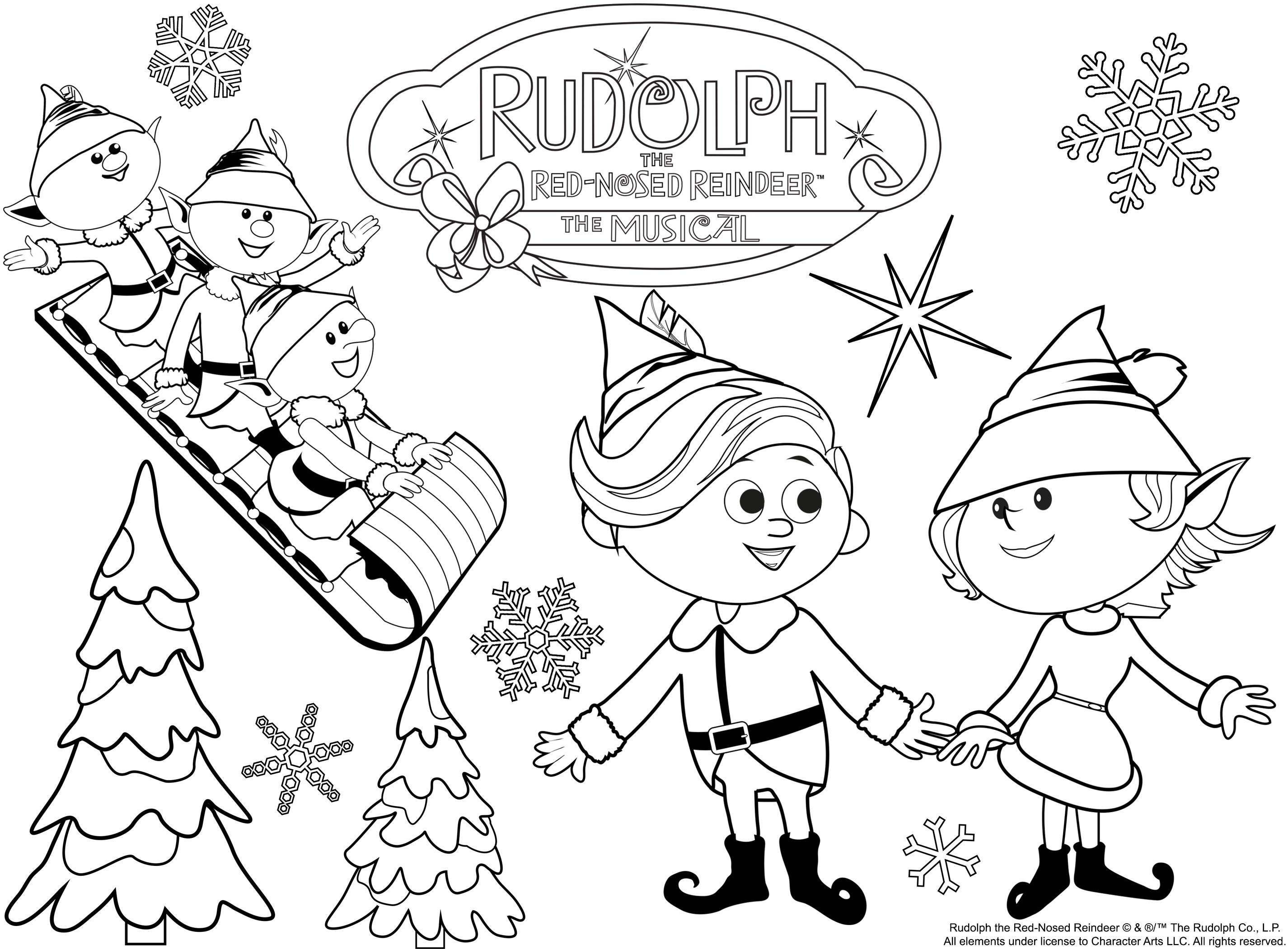 Tobin centersa on x looking for a fun holiday activity the whole family can enjoy check out these coloring pages with our favorite characters from rudolph the red