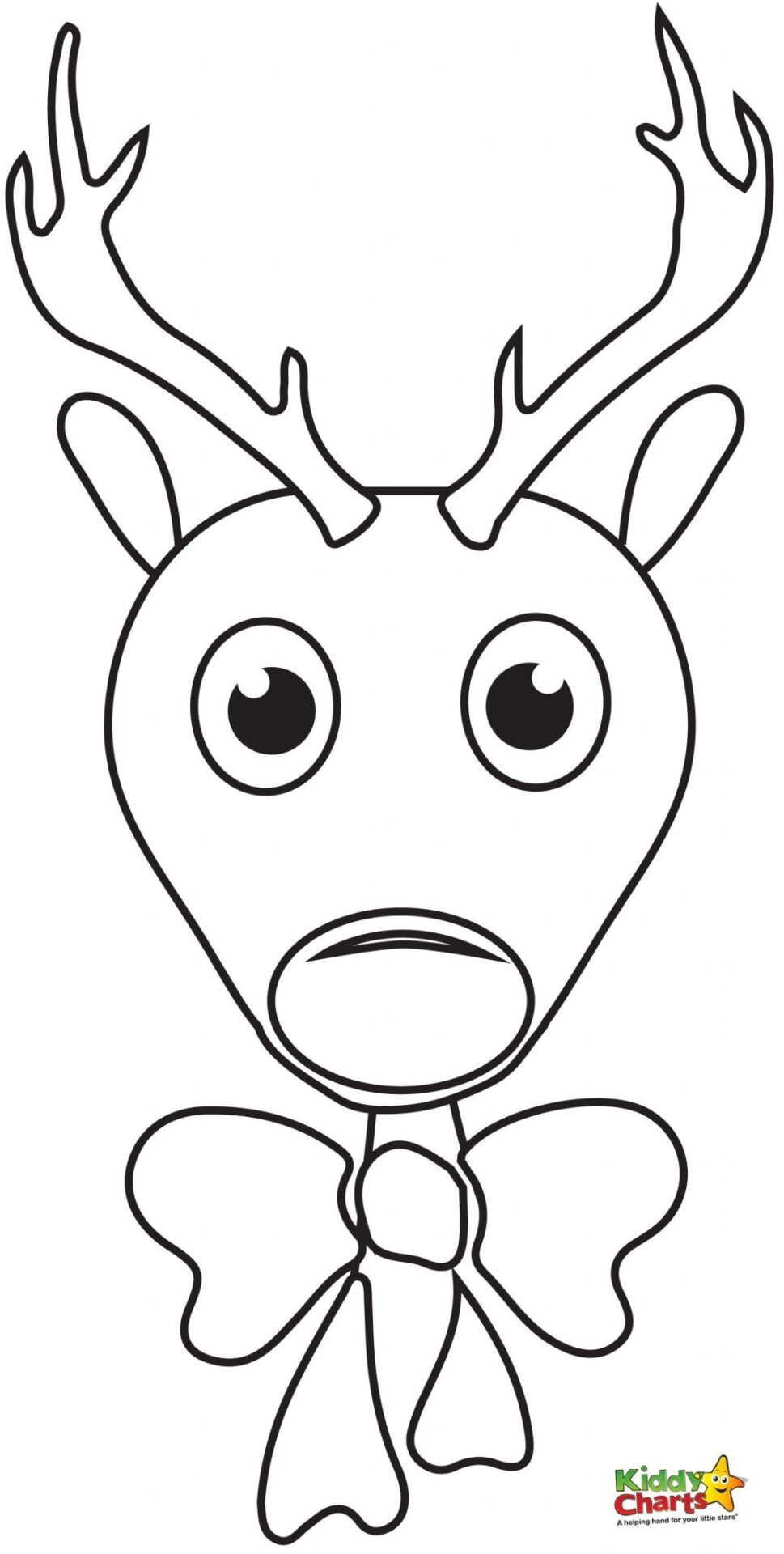 Rudolph coloring pages