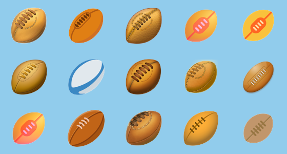 Ð rugby football emoji