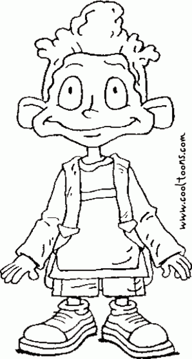 Rugrats all grown up coloring pages