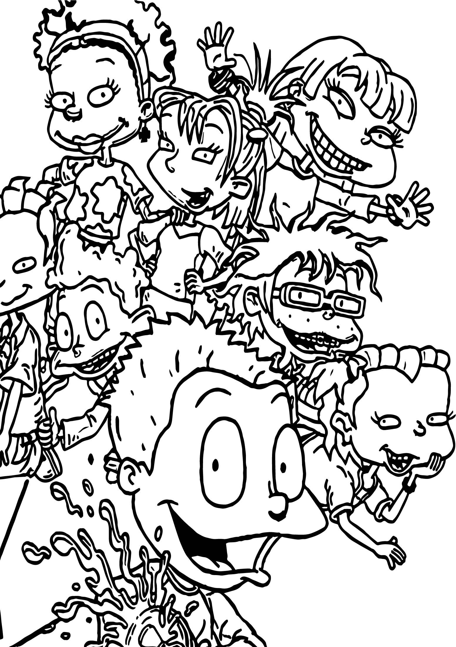 Nice rugrats wallpaper coloring page coloring pages candy coloring pages coloring pages for boys