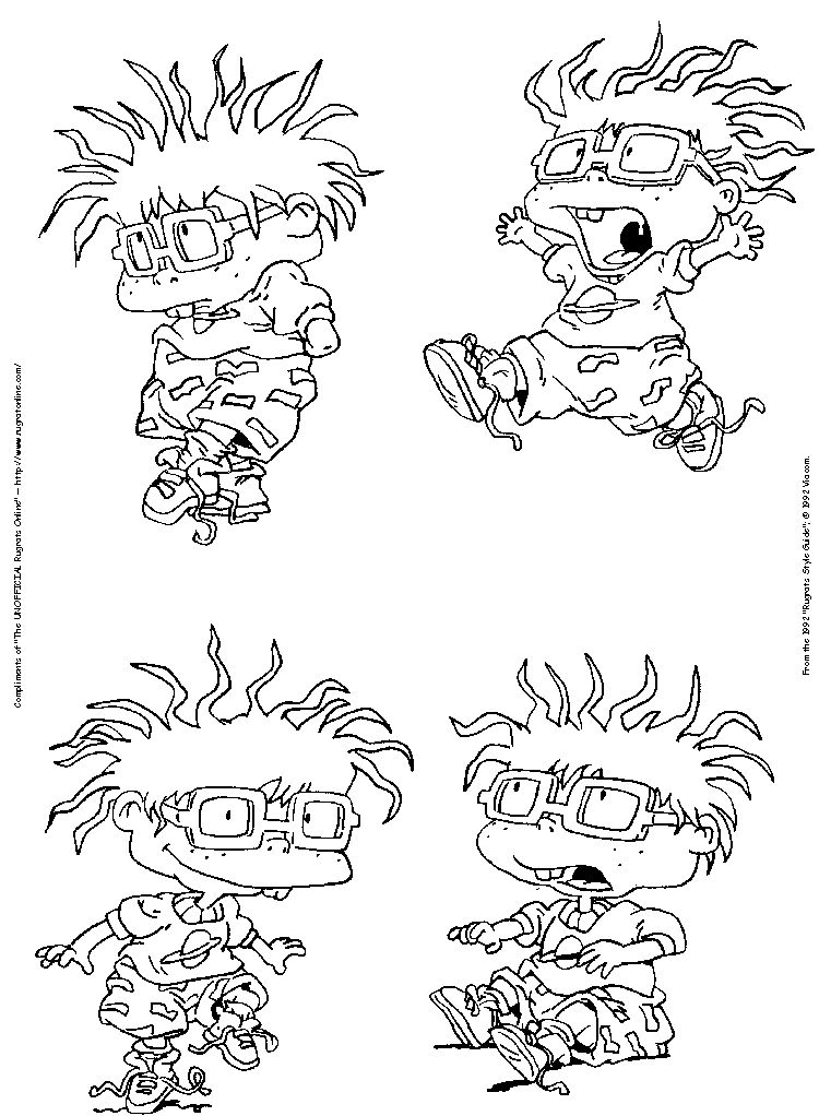 The rugrats activity page