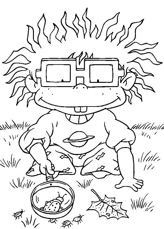 Rugrats coloring pages printable for free download