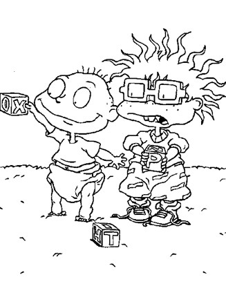 Rugrats coloring page