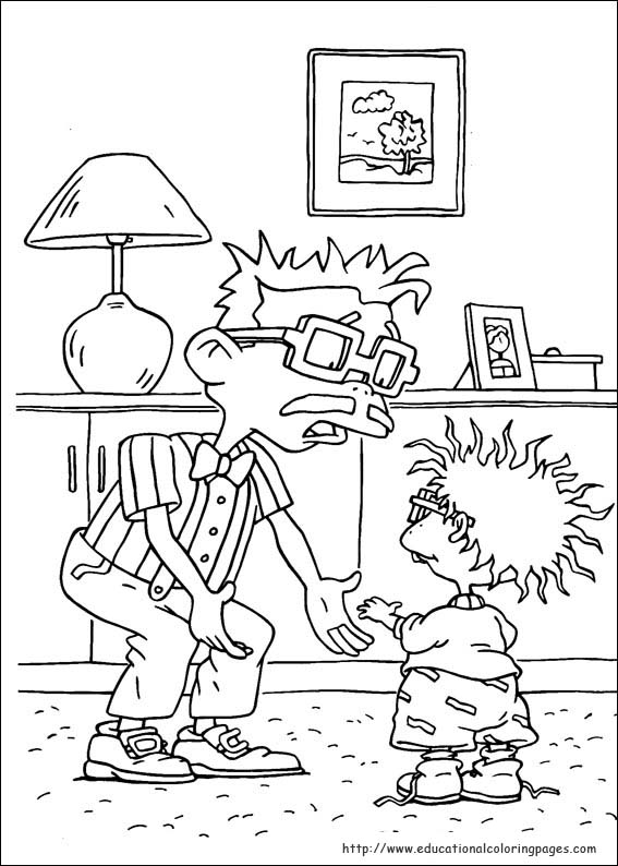 Rugrats coloring pages