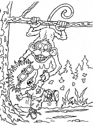 Rugrats coloring page