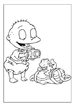 Printable rugrats coloring pages unleash your childs imagination pages