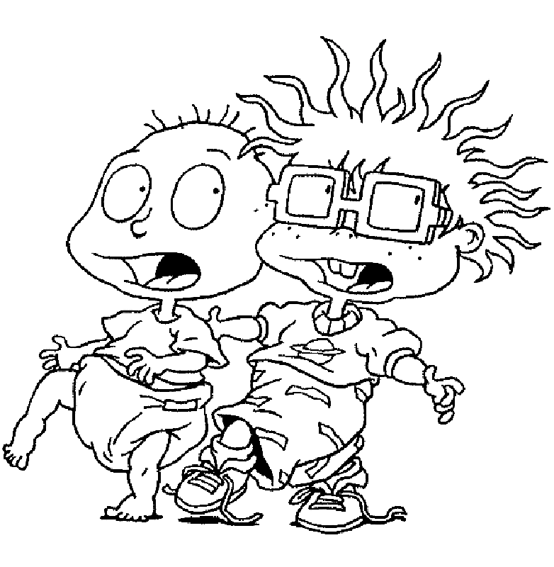 Rugrats coloring pages printable for free download