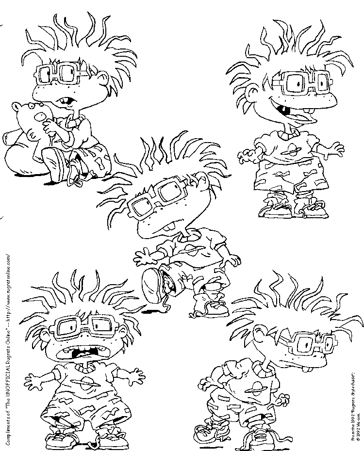 The rugrats activity page