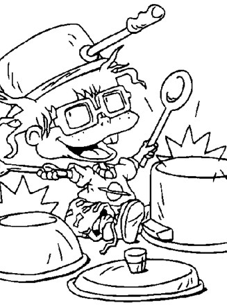 Rugrats coloring page