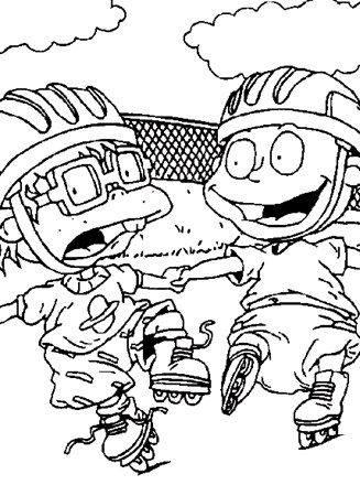 Rugrats coloring page