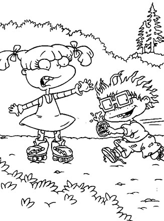 Rugrats coloring page