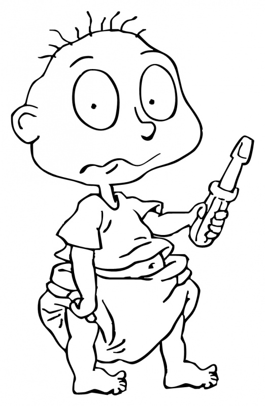 Everything rugrats and all grown up more rugrats coloring pages