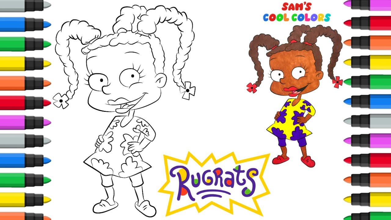 Coloring rugrats susie carichael arkers