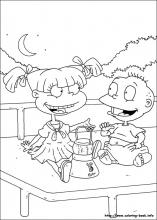 Rugrats coloring pages on coloring