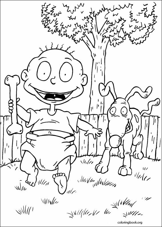 Rugrats coloring page