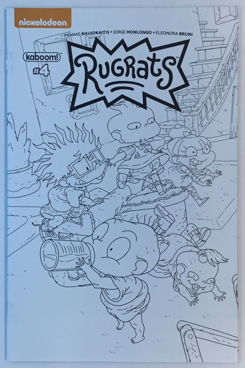 Rugrats connecting coloring book variant comic nickelodeon brand new