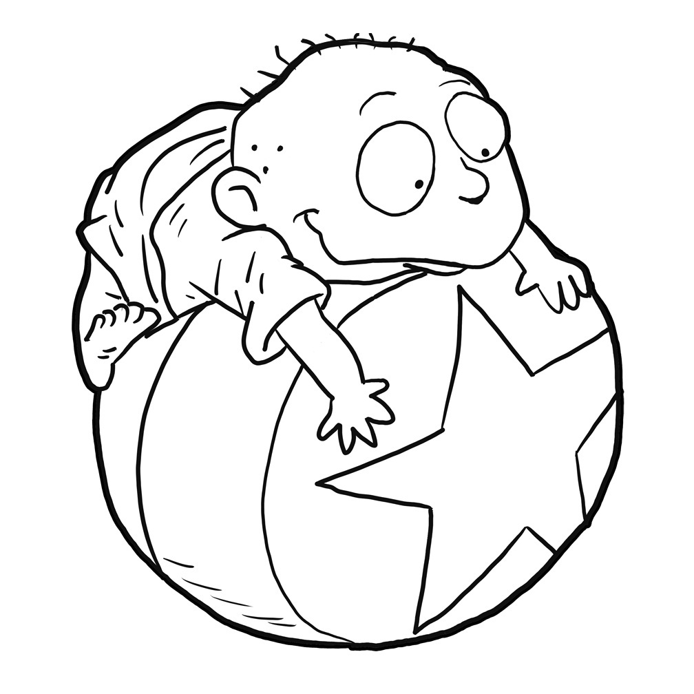 Printable rugrats coloring pages