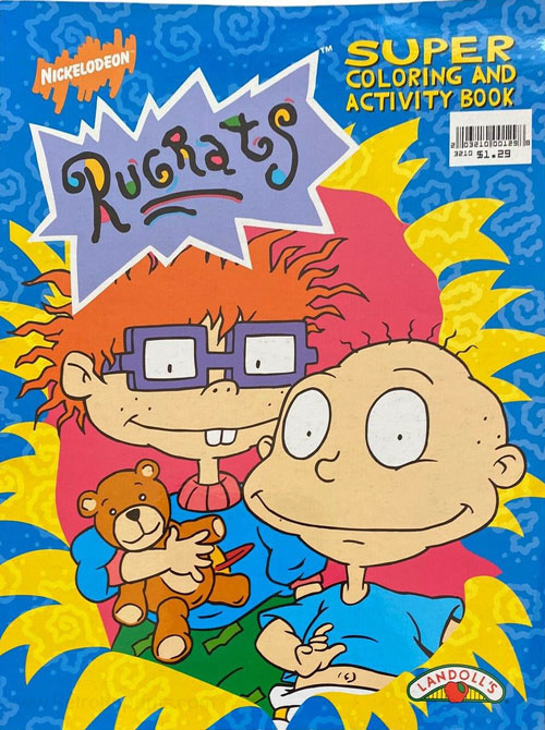 Rugrats coloring and activity book coloring books at retro reprints